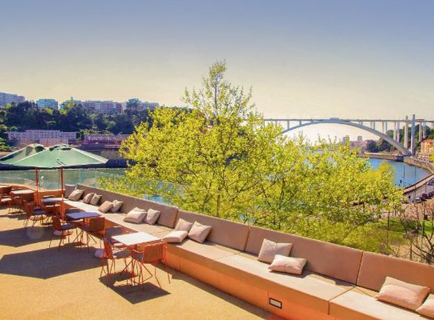 Terraza  Vincci Porto Oporto